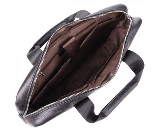 Придбати Деловой портфель для мужчин из натуральной кожи Vintage 23039 Черный, image , зображення 7, характеристики, відгуки