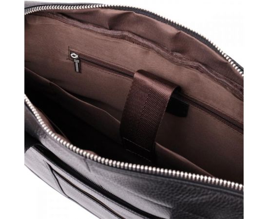 Придбати Деловой портфель для мужчин из натуральной кожи Vintage 23039 Черный, image , зображення 8, характеристики, відгуки