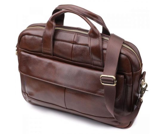 Купить Портфель для мужчин из натуральной кожи Vintage 23040 Коричневый, фото , характеристики, отзывы