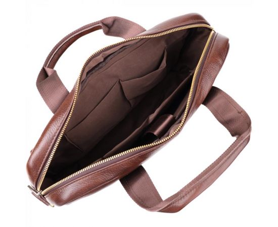 Купить Портфель для мужчин из натуральной кожи Vintage 23040 Коричневый, фото , изображение 8, характеристики, отзывы