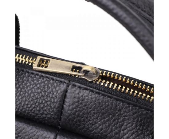 Купить Портфель для мужчин из натуральной кожи Vintage 23041 Черный, фото , изображение 5, характеристики, отзывы