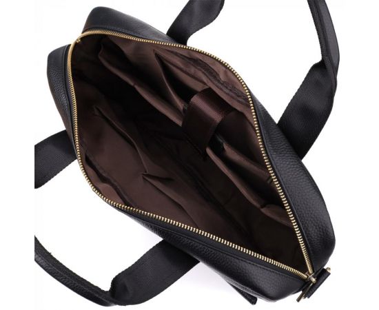 Купить Портфель для мужчин из натуральной кожи Vintage 23041 Черный, фото , изображение 7, характеристики, отзывы