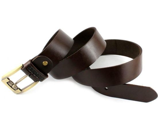 Придбати Ремень SHVIGEL мужской 00023 Коричневый, image , зображення 2, характеристики, відгуки