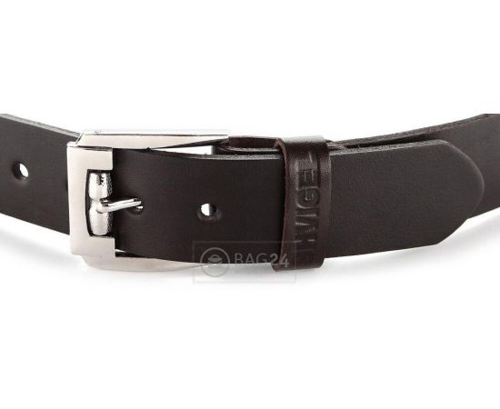 Купить Современный мужской ремень из натуральной кожи SHVIGEL 13785, фото , изображение 4, характеристики, отзывы