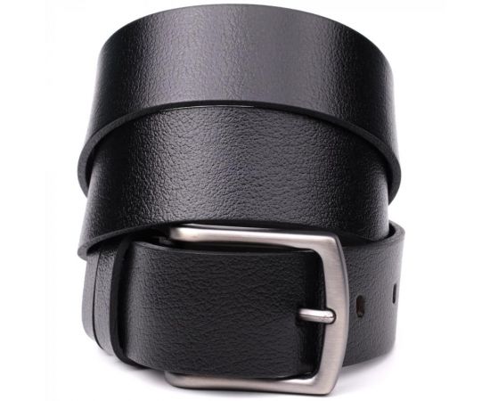 Купить Надежный мужской ремень из натуральной кожи BOND 22950 Черный, фото , характеристики, отзывы