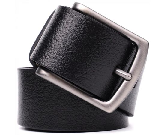 Купить Надежный мужской ремень из натуральной кожи BOND 22950 Черный, фото , изображение 2, характеристики, отзывы