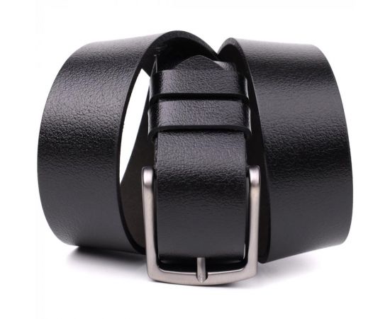 Купить Надежный мужской ремень из натуральной кожи BOND 22950 Черный, фото , изображение 6, характеристики, отзывы