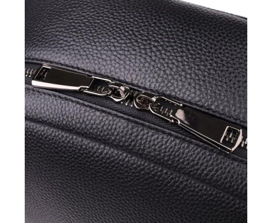 Придбати Вместительный рюкзак для мужчин из натуральной кожи Vintage 23045 Черный, image , зображення 5, характеристики, відгуки