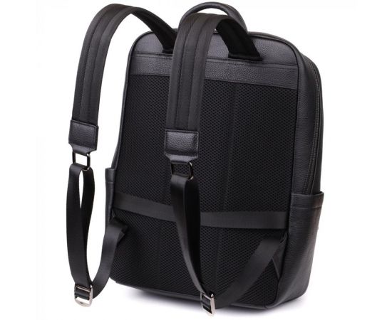 Придбати Мужской рюкзак из натуральной кожи Vintage 23052 Черный, image , зображення 2, характеристики, відгуки