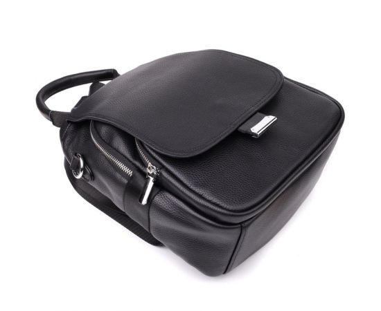 Придбати Женский рюкзак из натуральной кожи Vintage 23056 Черный, image , зображення 5, характеристики, відгуки