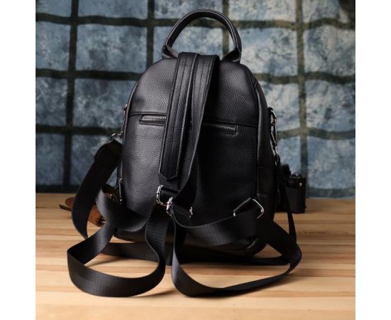 Придбати Женский рюкзак из натуральной кожи Vintage 23056 Черный, image , зображення 10, характеристики, відгуки