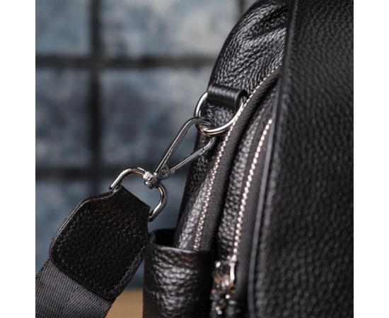 Придбати Женский рюкзак из натуральной кожи Vintage 23058 Черный, image , зображення 12, характеристики, відгуки