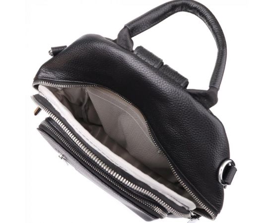 Придбати Женский рюкзак из натуральной кожи Vintage 23059 Черный, image , зображення 7, характеристики, відгуки