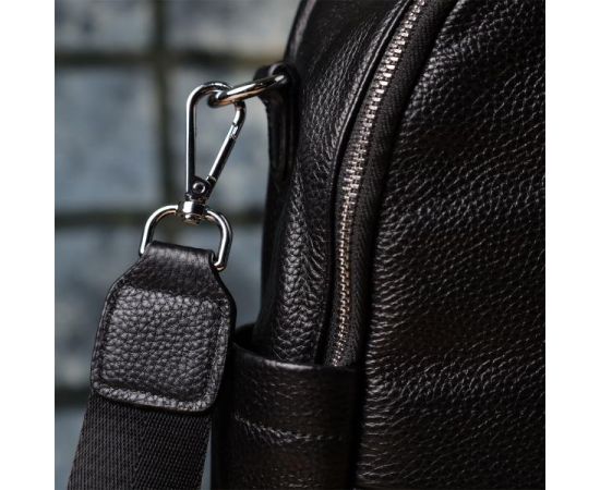 Придбати Женский рюкзак из натуральной кожи Vintage 23060 Черный, image , зображення 11, характеристики, відгуки