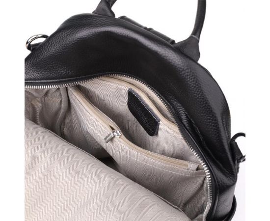 Придбати Женский рюкзак из натуральной кожи Vintage 23060 Черный, image , зображення 7, характеристики, відгуки