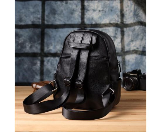 Придбати Женский рюкзак из натуральной кожи Vintage 23062 Черный, image , зображення 10, характеристики, відгуки