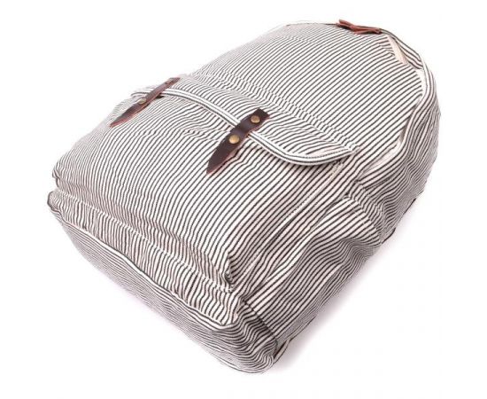 Придбати Летний женский рюкзак с качественного текстиля Vintage sale_15077 Молочный, image , зображення 3, характеристики, відгуки