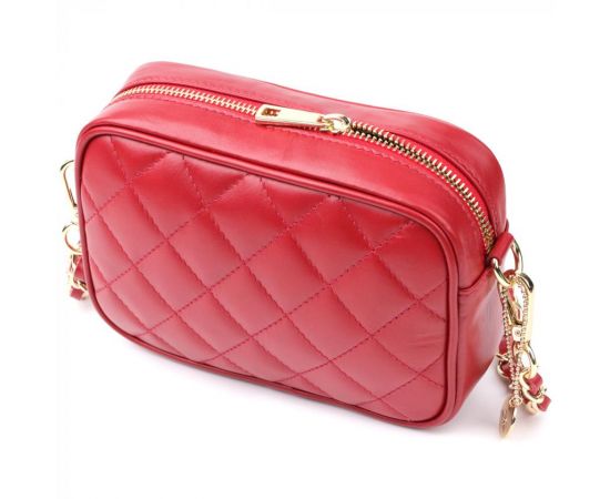 Придбати Сумка в ромбы из натуральной кожи Tony Perotti 20838_1 (CA006-01DR dk red) Красный, image , зображення 2, характеристики, відгуки