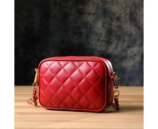 Придбати Сумка в ромбы из натуральной кожи Tony Perotti 20838_1 (CA006-01DR dk red) Красный, image , зображення 11, характеристики, відгуки