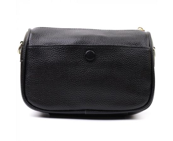 Купить Сумка кросс-боди для женщин на каждый день из натуральной кожи Vintage 22590 Черная, фото , изображение 7, характеристики, отзывы