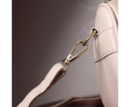 Придбати Компактная сумка кросс-боди для женщин на каждый день из натуральной кожи Vintage 22591 Белая, image , зображення 13, характеристики, відгуки