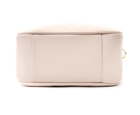 Придбати Компактная сумка кросс-боди для женщин на каждый день из натуральной кожи Vintage 22591 Белая, image , зображення 6, характеристики, відгуки