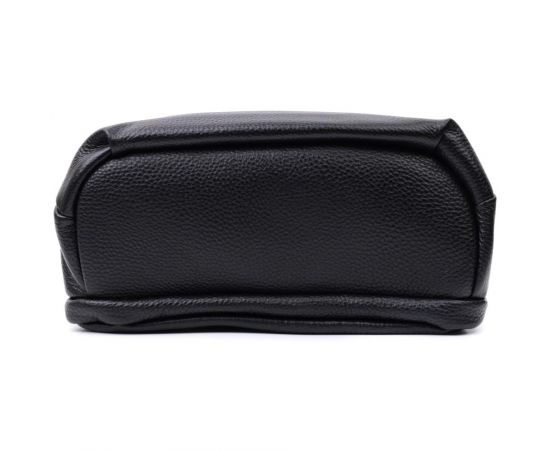 Придбати Сумка на два отделения из натуральной кожи Vintage 22592 Черная, image , зображення 7, характеристики, відгуки
