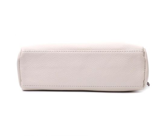 Придбати Женская прямоугольная сумка с карманами из натуральной кожи Vintage 22598 Белая, image , зображення 6, характеристики, відгуки