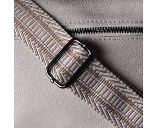 Придбати Женская сумка на одно отделение из натуральной кожи Vintage 22602 Белая, image , зображення 13, характеристики, відгуки