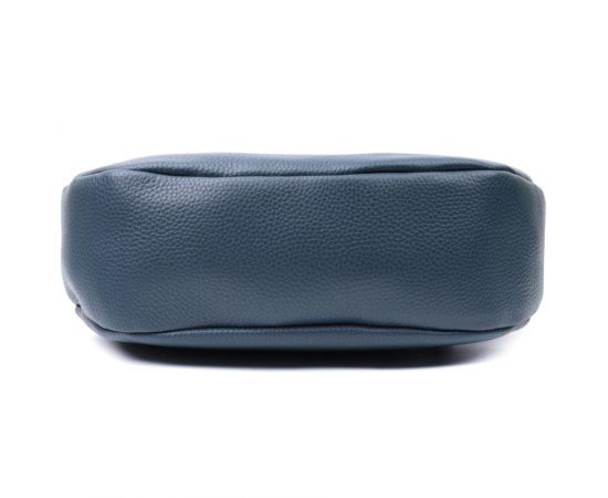 Купить Сумка для женщин через плечо с необычным бегунком брелком из натуральной кожи Vintage 22617 Синяя, фото , изображение 6, характеристики, отзывы