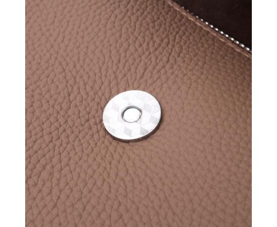 Придбати Женская сумка с геометрическим клапаном из натуральной кожи Vintage 22630 Коричневая, image , зображення 8, характеристики, відгуки