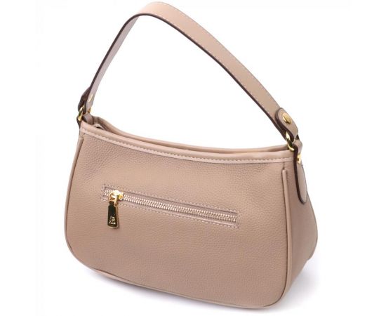 Купить Женская сумка с двумя съемными ручками из натуральной кожи Vintage 22632 Бежева, фото , изображение 2, характеристики, отзывы