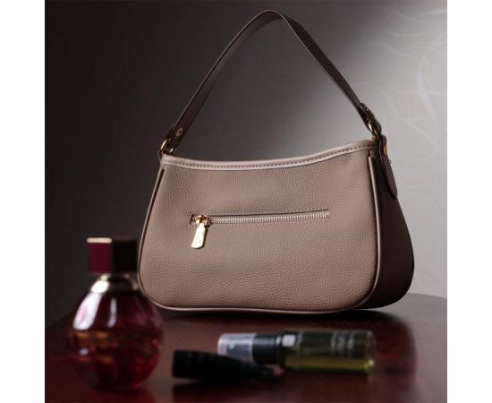 Купить Женская сумка с двумя съемными ручками из натуральной кожи Vintage 22632 Бежева, фото , изображение 12, характеристики, отзывы