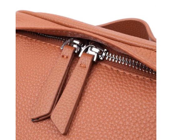 Купить Стильная женская сумка через плечо в классическом цвете из натуральной кожи Vintage 22658 Рыжая, фото , изображение 6, характеристики, отзывы