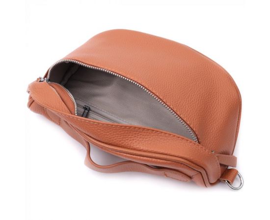 Купить Стильная женская сумка через плечо в классическом цвете из натуральной кожи Vintage 22658 Рыжая, фото , изображение 9, характеристики, отзывы