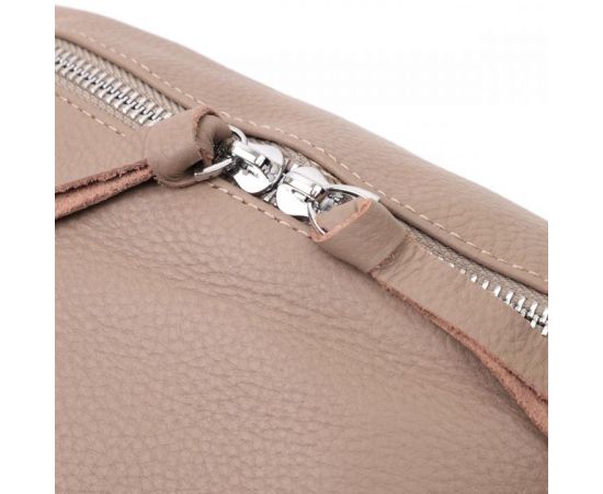 Купить Кожаная женская сумка через плечо с мини кошельком Vintage 22663 Бежевая, фото , изображение 7, характеристики, отзывы