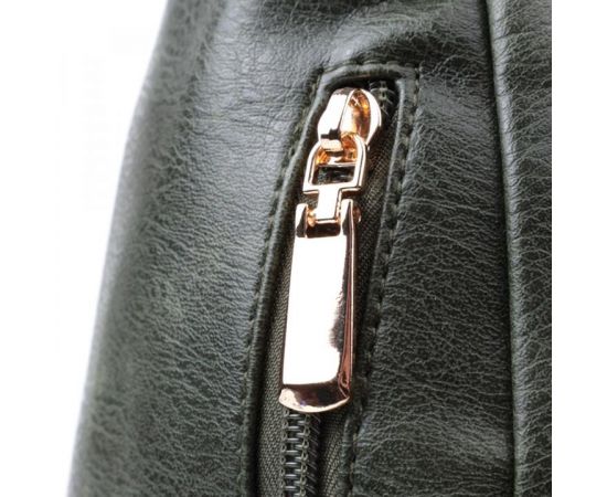 Купить Стильная слинг сумка для женщин из экокожи Vintage 22745 Зеленый, фото , изображение 5, характеристики, отзывы
