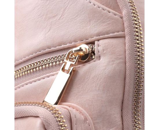 Купить Женская слинг сумка через плечо из экокожи Vintage 22750 Розовый, фото , изображение 6, характеристики, отзывы