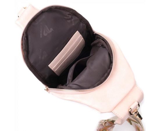 Купить Женская слинг сумка через плечо из экокожи Vintage 22750 Розовый, фото , изображение 7, характеристики, отзывы