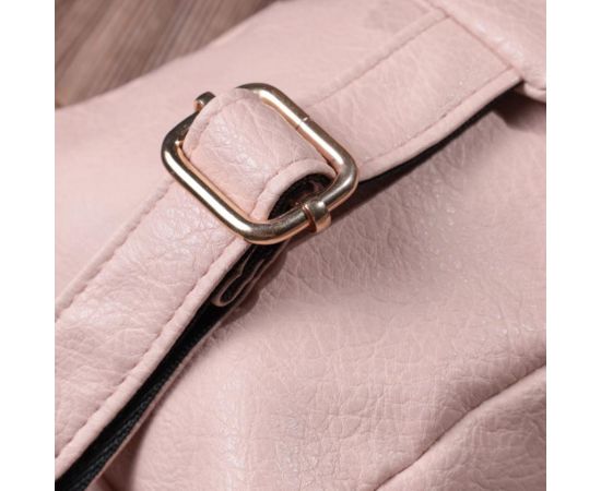 Купить Маленькая женская сумка через плечо из экокожи Vintage 22782 Розовый, фото , изображение 11, характеристики, отзывы