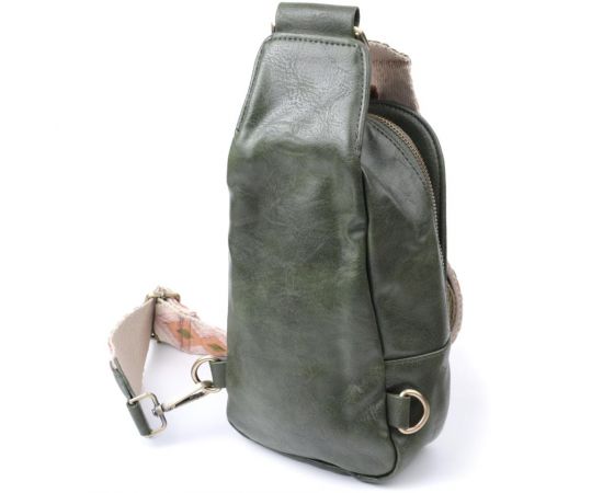 Купить Красивая сумка через плечо в модном цвете из экокожи Vintage 22791 Зеленый, фото , изображение 2, характеристики, отзывы