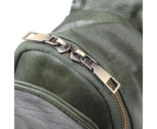 Купить Красивая сумка через плечо в модном цвете из экокожи Vintage 22791 Зеленый, фото , изображение 5, характеристики, отзывы