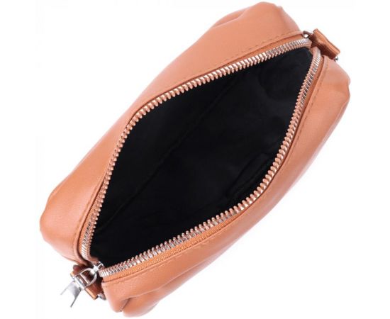 Купить Женская сумка кросс-боди с монетницей из экокожи Vintage 22795 Рыжий, фото , изображение 7, характеристики, отзывы