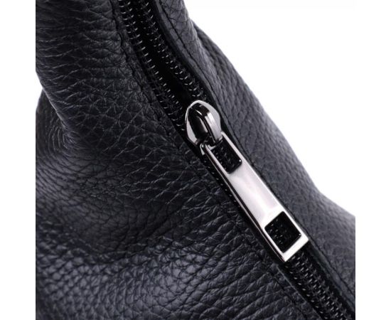 Купить Женская сумка на плечо из натуральной кожи флотар Shvigel 22827 Черная, фото , изображение 5, характеристики, отзывы