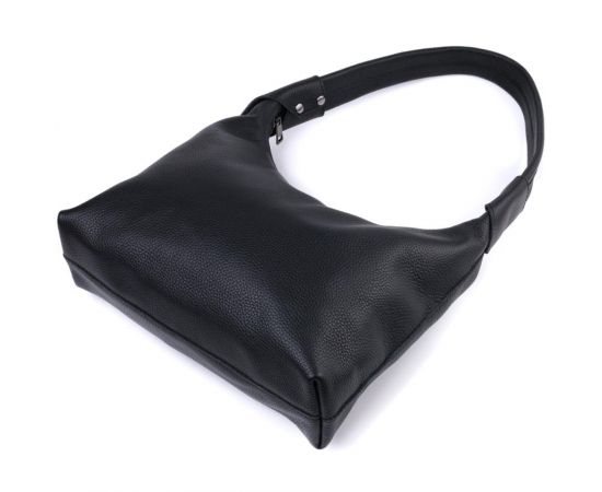 Купить Женская сумка на плечо из натуральной кожи флотар Shvigel 22827 Черная, фото , изображение 6, характеристики, отзывы