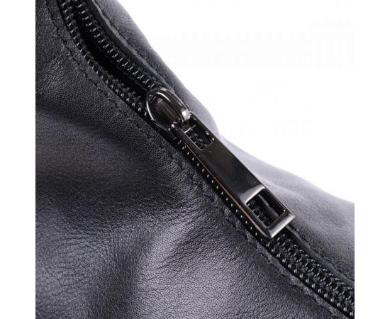 Купить Практичная женская сумка на плечо из гладкой натуральной кожи Shvigel 22828 Черная, фото , изображение 5, характеристики, отзывы