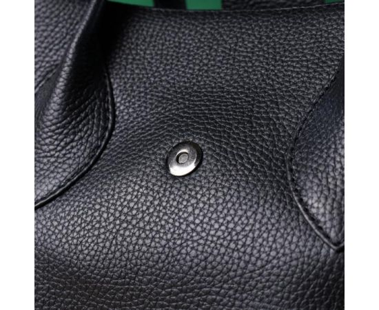 Придбати Замечательная женская сумка с двумя ручками из натуральной кожи Shvigel 22829 Черная, image , зображення 12, характеристики, відгуки