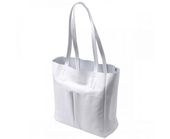 Купить Практичная сумка-шоппер из натуральной кожи Shvigel 22844 Белая, фото , характеристики, отзывы