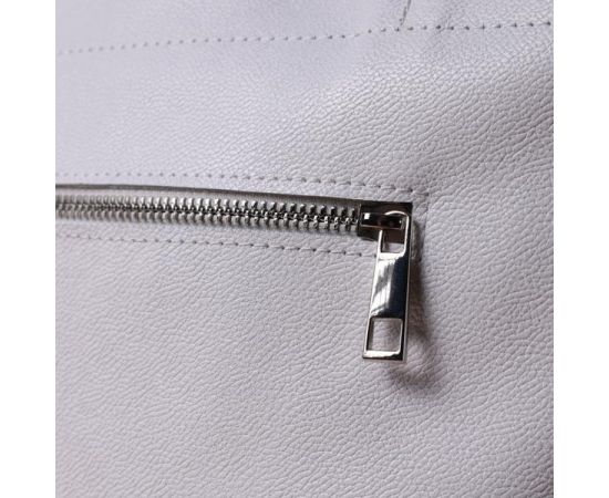 Купить Практичная сумка-шоппер из натуральной кожи Shvigel 22844 Белая, фото , изображение 12, характеристики, отзывы