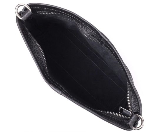 Купить Женский шоппер 2 в 1 из натуральной кожи GRANDE PELLE 22881 Черный, фото , изображение 7, характеристики, отзывы